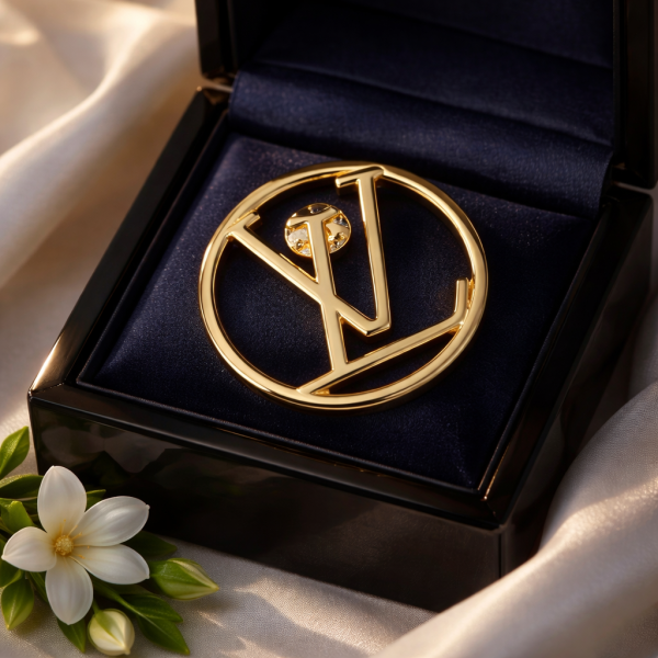 Luxury Monogram Pin – Charming Stylez Bar
