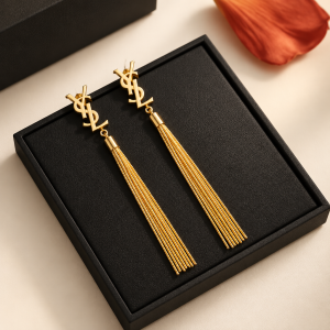 Saint "YSL" Tassel Earrings