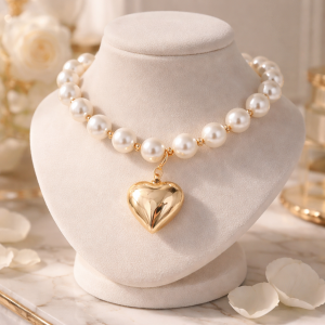 Pearl Chain Fashion Jewelry Choker