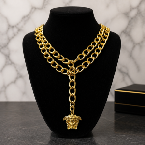 Royal Luxe Double Chain Necklace