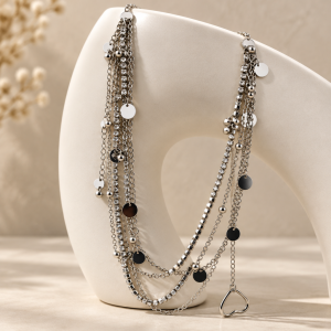 Silver Heart Waist Chain